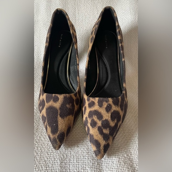Fashion NiFeiYa animal print heels - Picture 5 of 10